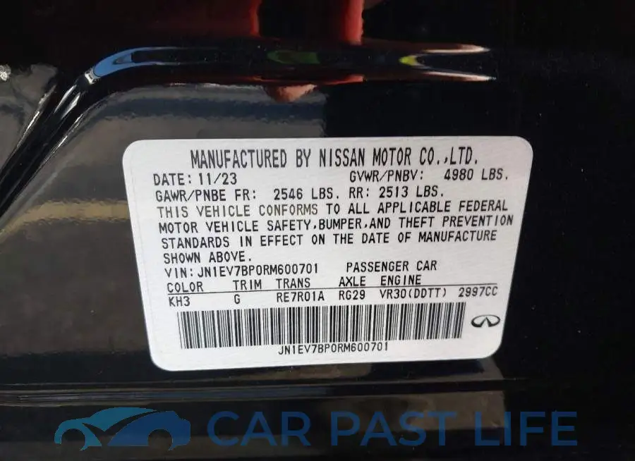 JN1EV7BP0RM600701# 9