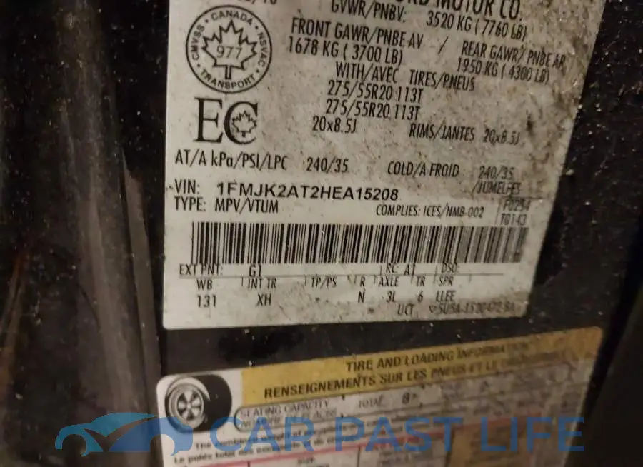 1FMJK2AT2HEA15208# 9