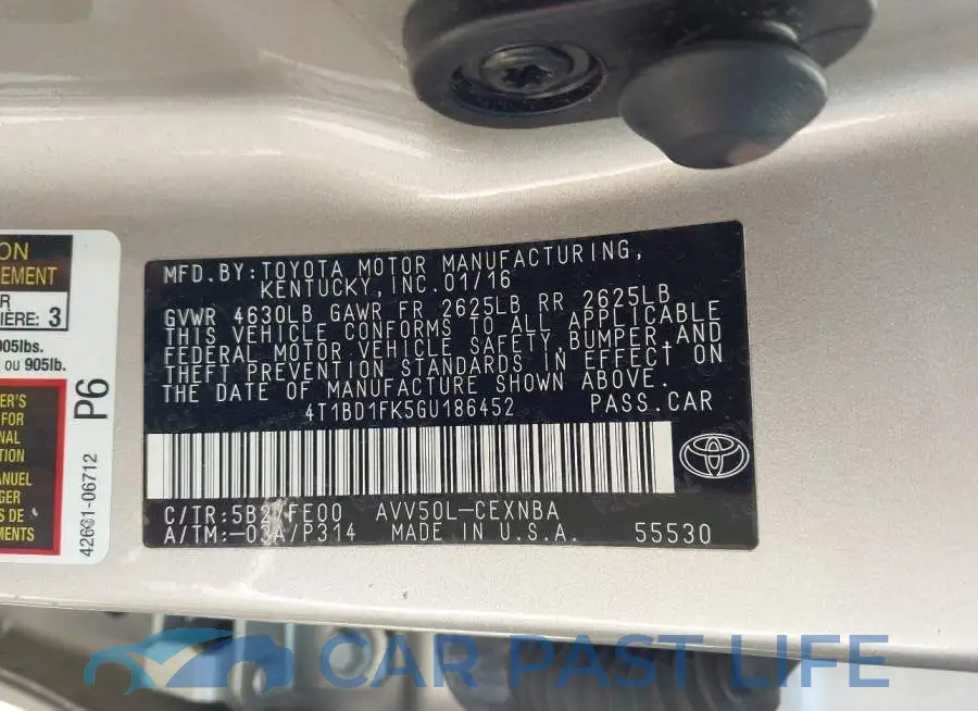 4T1BD1FK5GU186452# 9