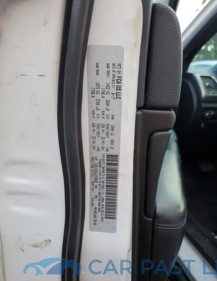 1C4RJFAG5JC129581# 12
