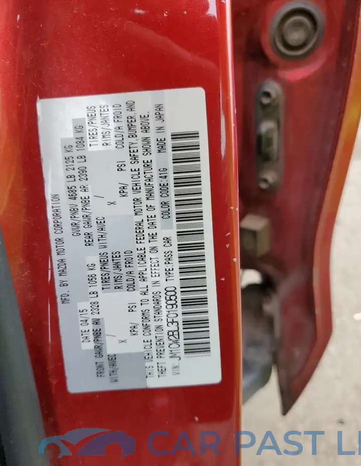 JM1CW2BL3F0190500# 12