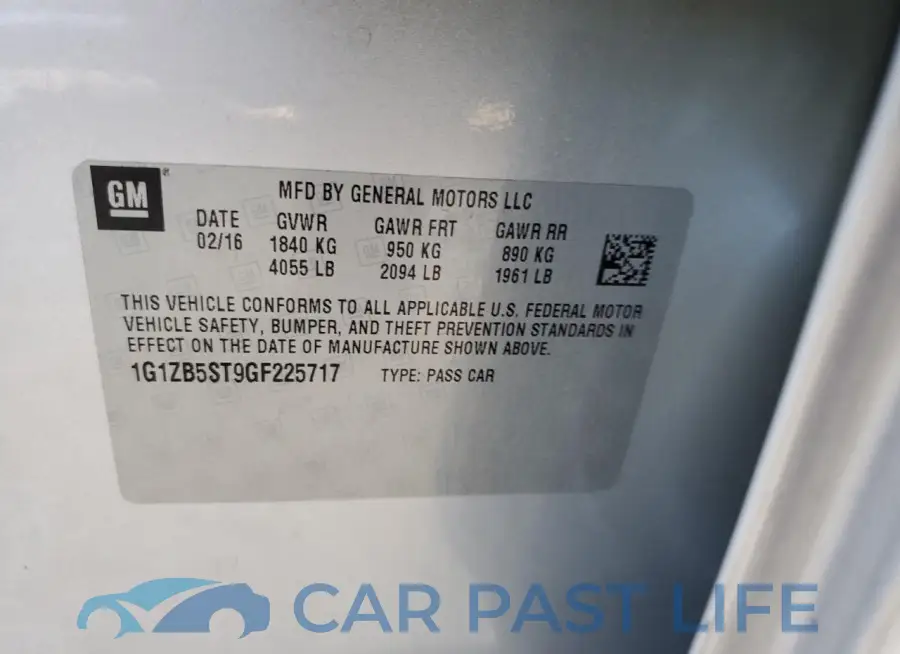 1G1ZB5ST9GF225717# 12