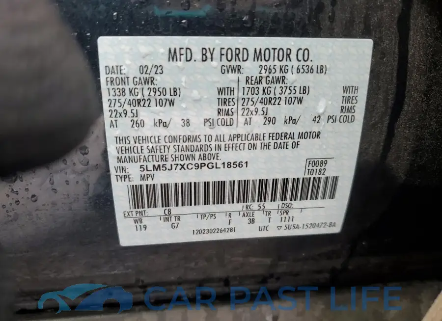5LM5J7XC9PGL18561# 12