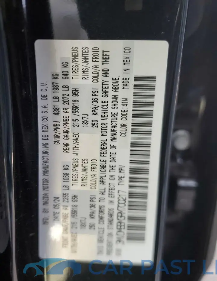 3MVDMBBM3RM700217# 13