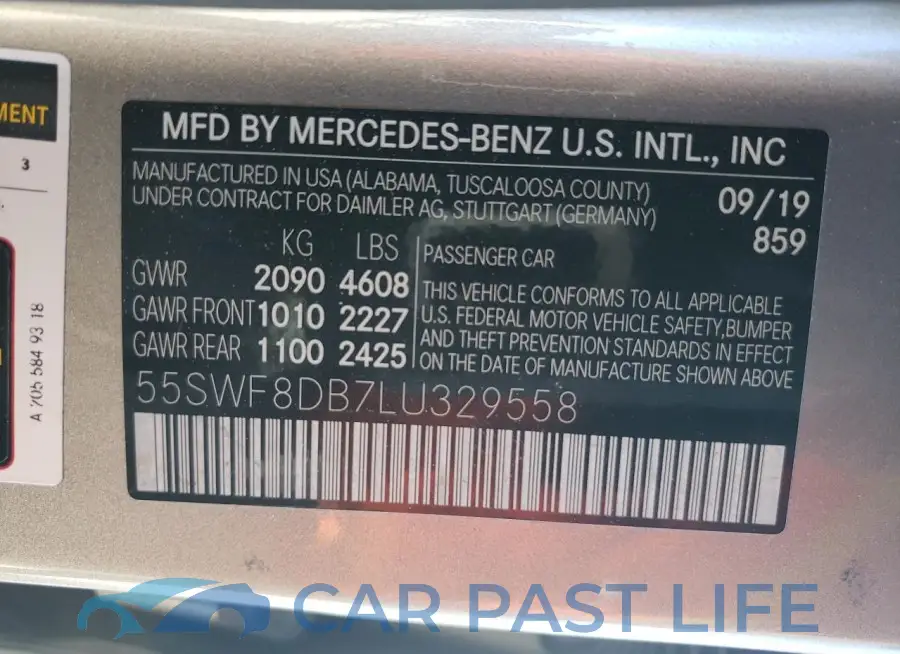 55SWF8DB7LU329558# 12