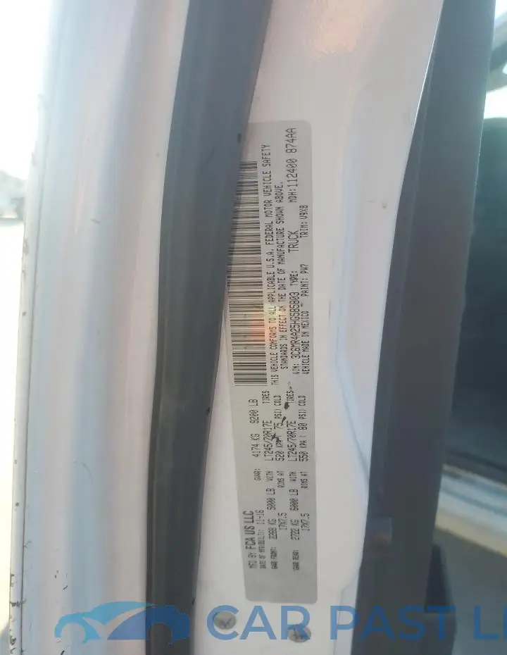3C6MR4A25HG585803# 12