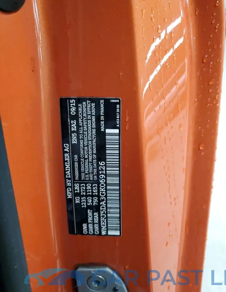 WMEFJ5DA3GK069126# 13