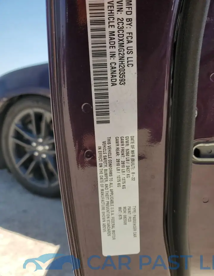 2C3CDXMG2NH203593# 12
