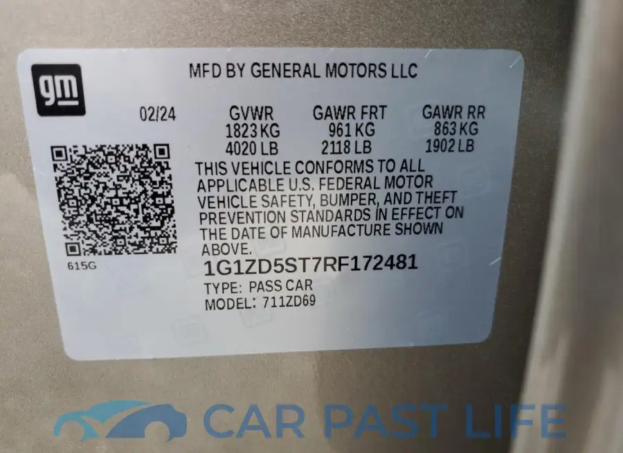1G1ZD5ST7RF172481# 12
