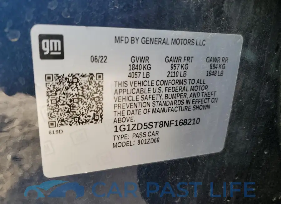 1G1ZD5ST8NF168210# 12
