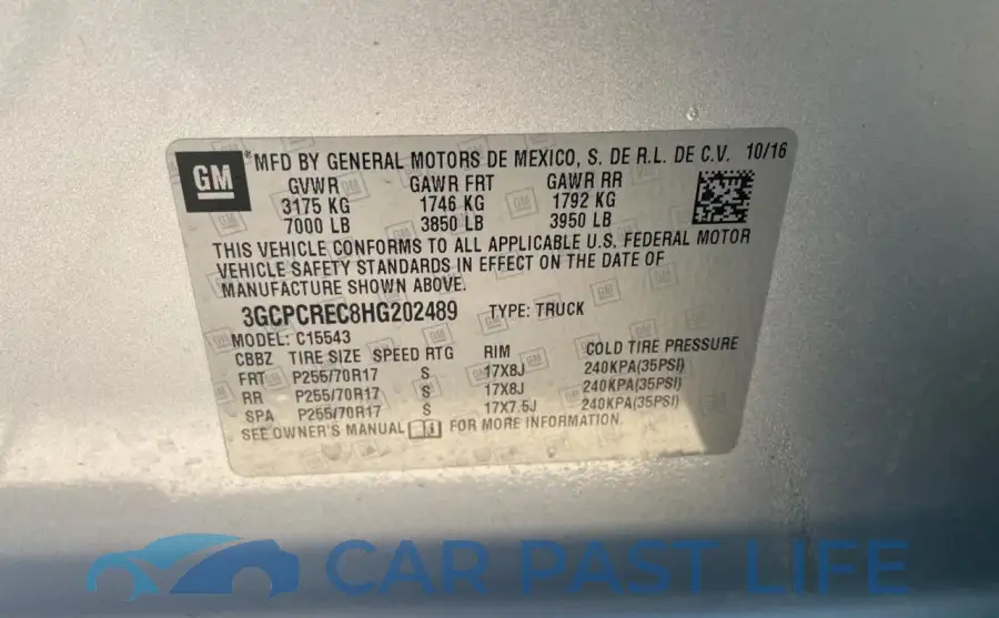 3GCPCREC8HG202489# 10