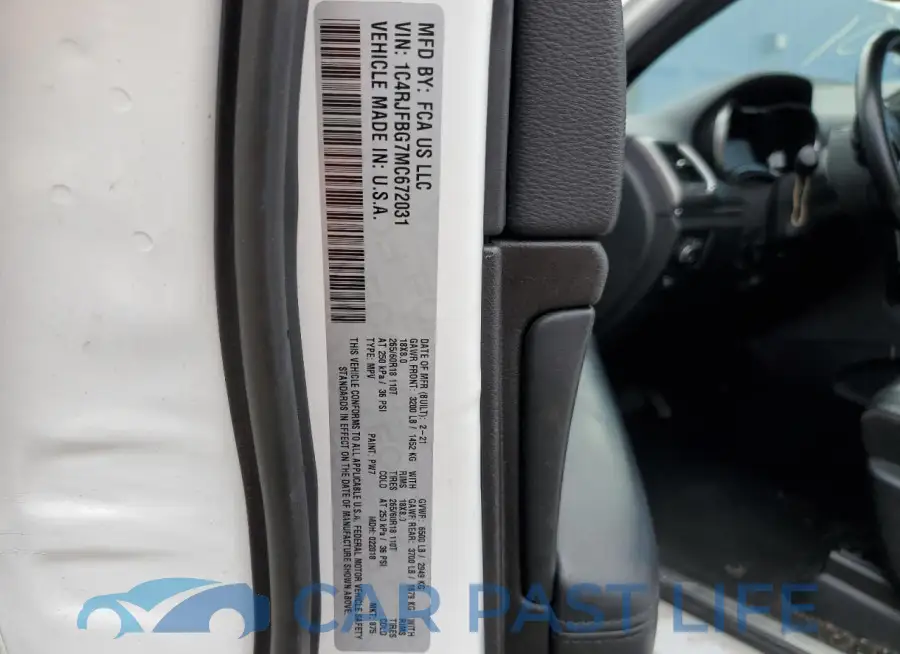 1C4RJFBG7MC672031# 13
