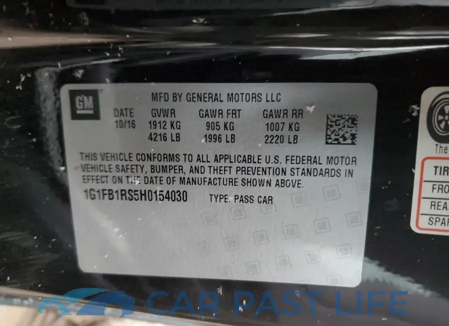 1G1FB1RS5H0154030# 12