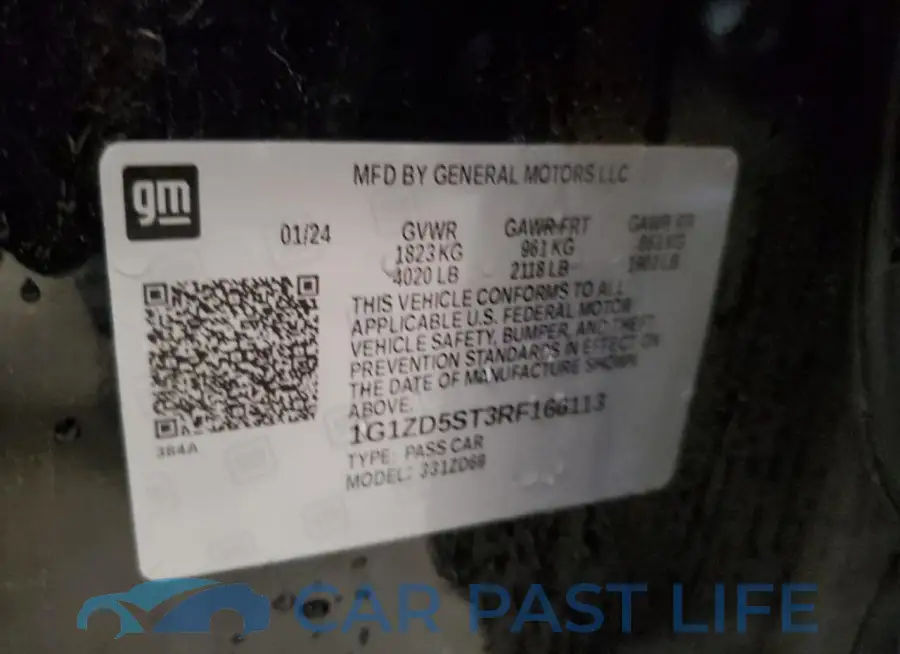 1G1ZD5ST3RF166113# 12