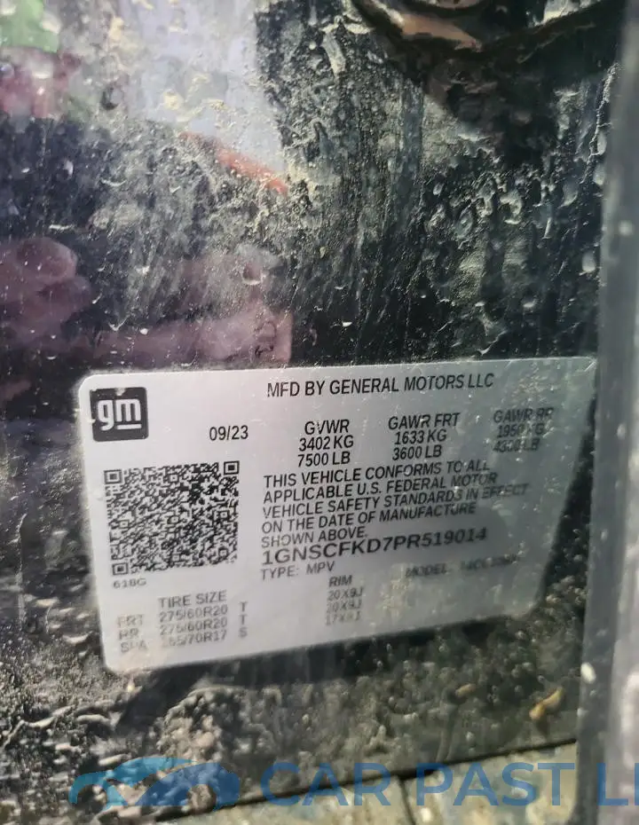 1GNSCFKD7PR519014# 14