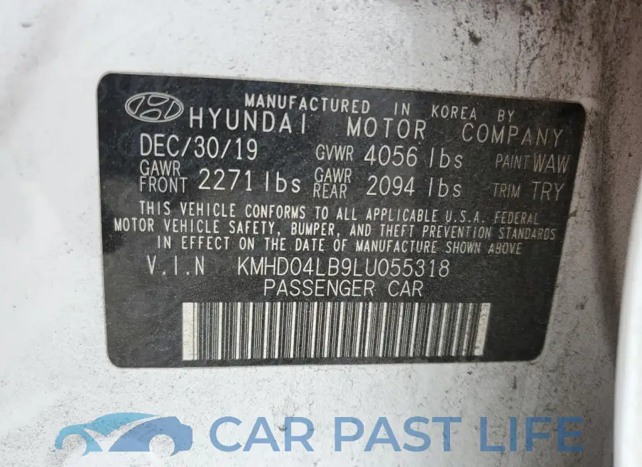 KMHD04LB9LU055318# 13