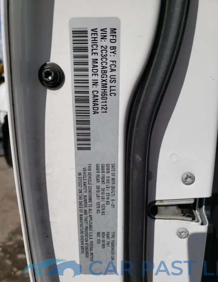 2C3CCABGXMH601121# 13