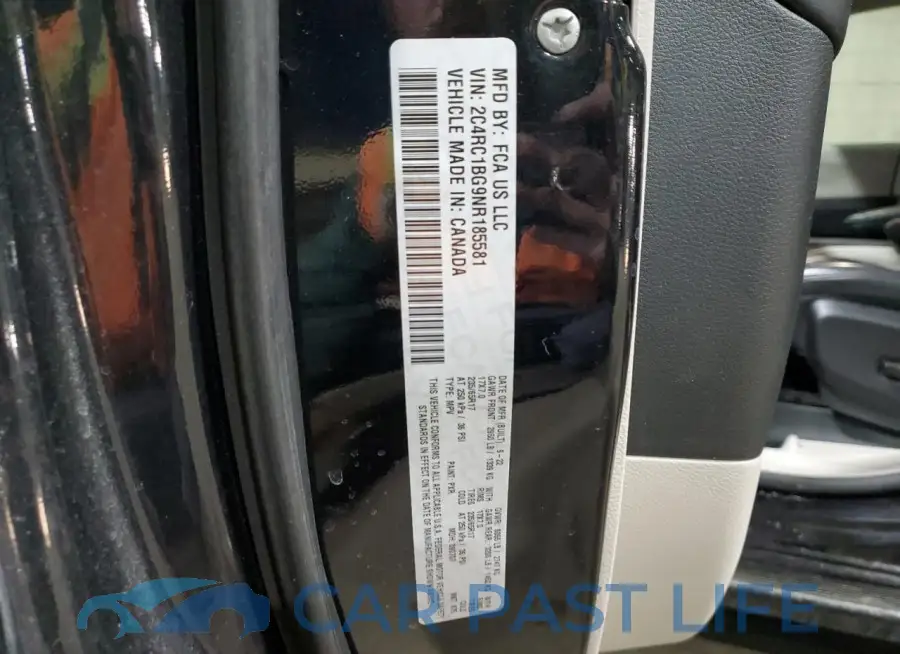 2C4RC1BG9NR185581# 13