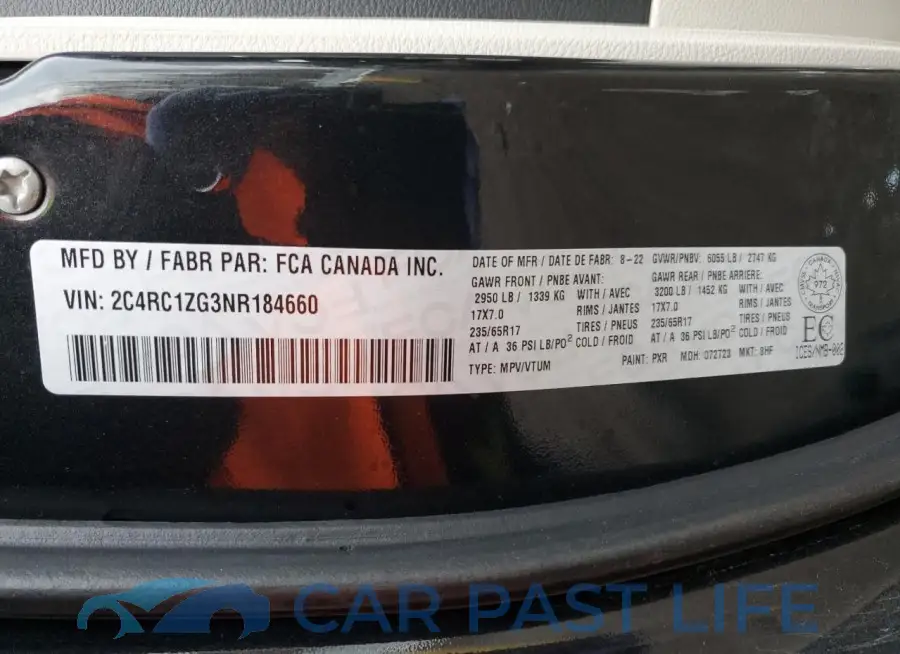 2C4RC1ZG3NR184660# 14