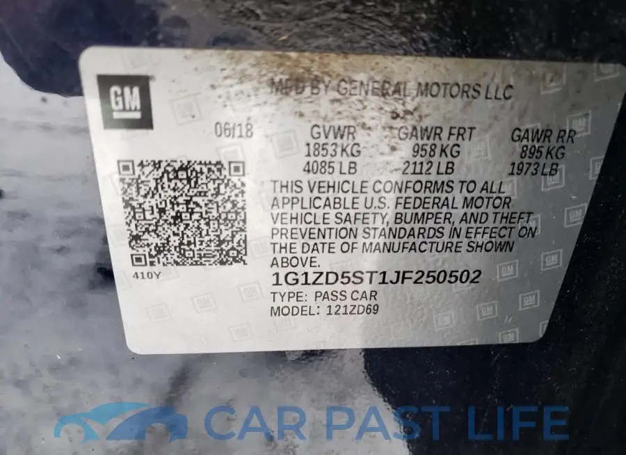1G1ZD5ST1JF250502# 12