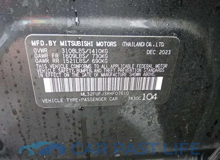 ML32FUFJ3RHF07610# 12