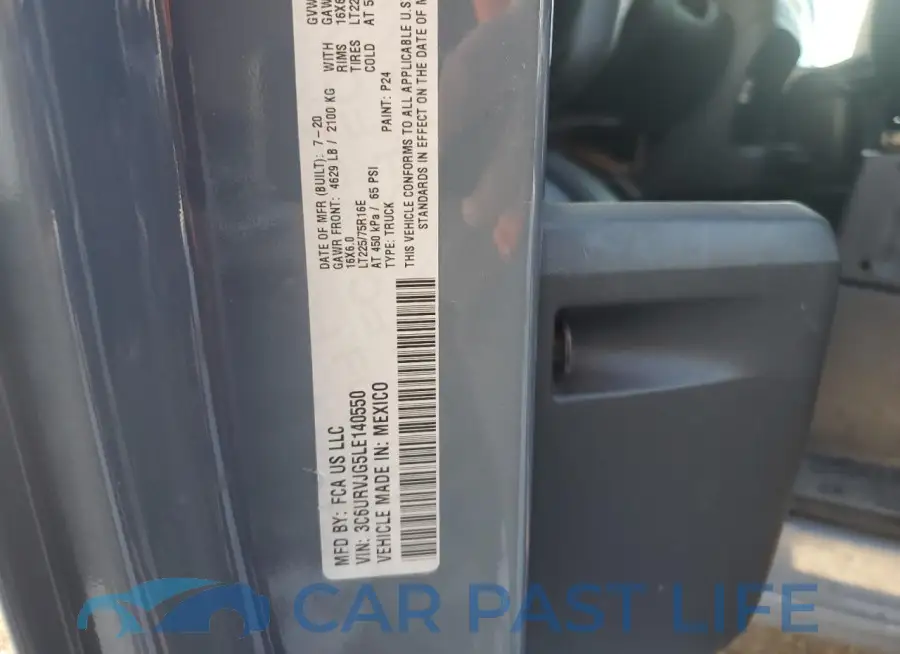 3C6URVJG5LE140550# 13