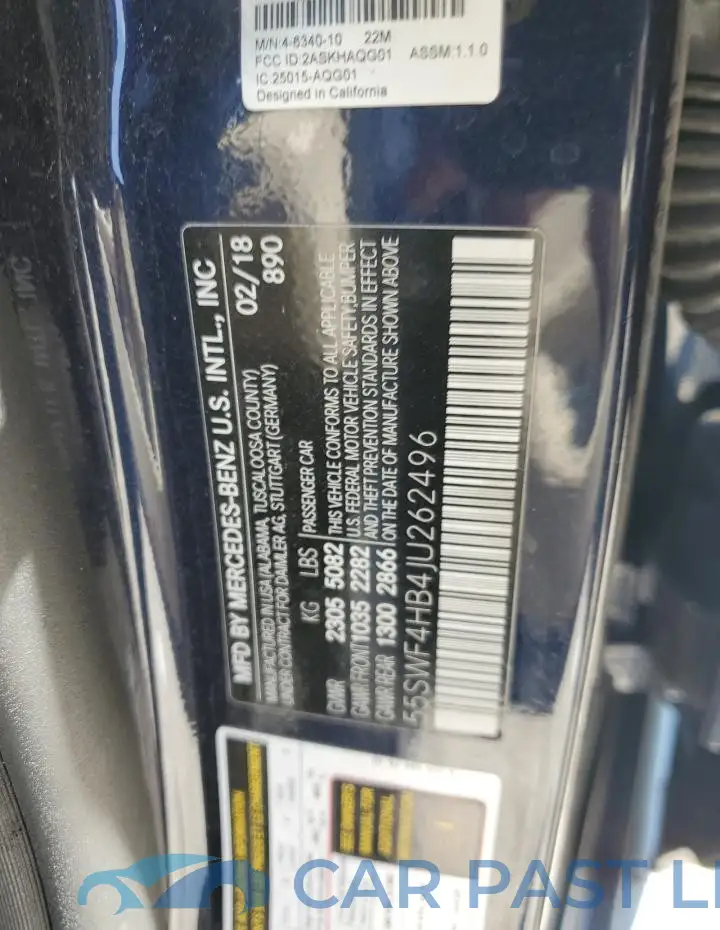 55SWF4HB4JU262496# 13