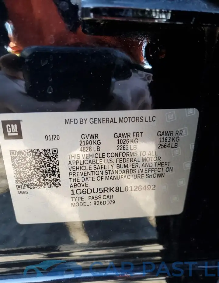 1G6DU5RK8L0126492# 12