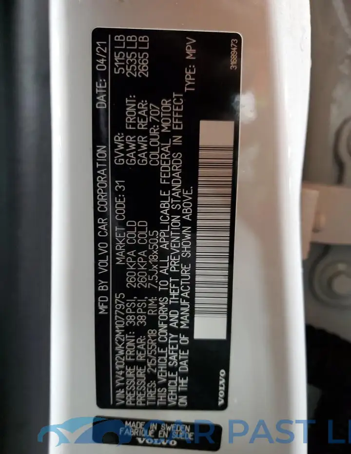 YV4102WK2M1077975# 13