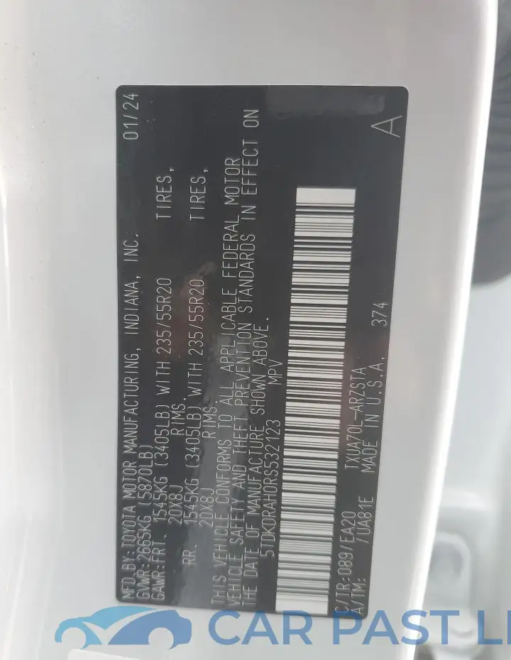5TDKDRAH0RS532123# 13