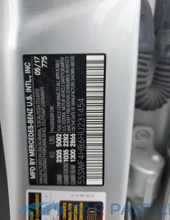 55SWF4HB6HU231454# 12