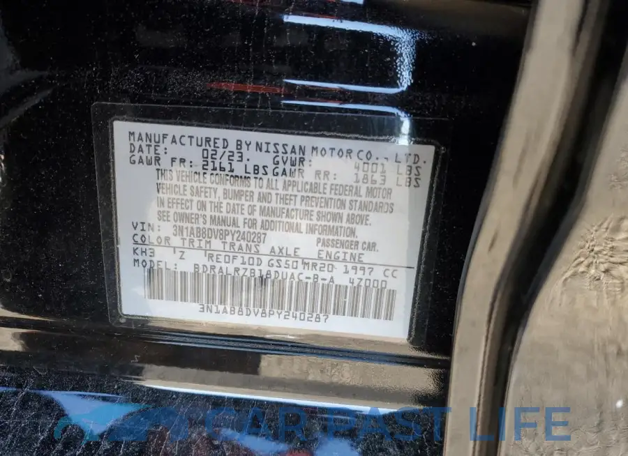 3N1AB8DV8PY240287# 12
