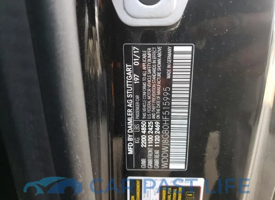 WDDWJ8GB0HF515995# 13
