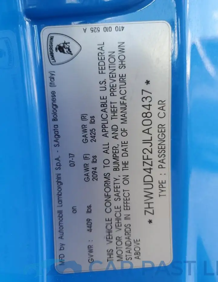 ZHWUD4ZF2JLA08437# 13