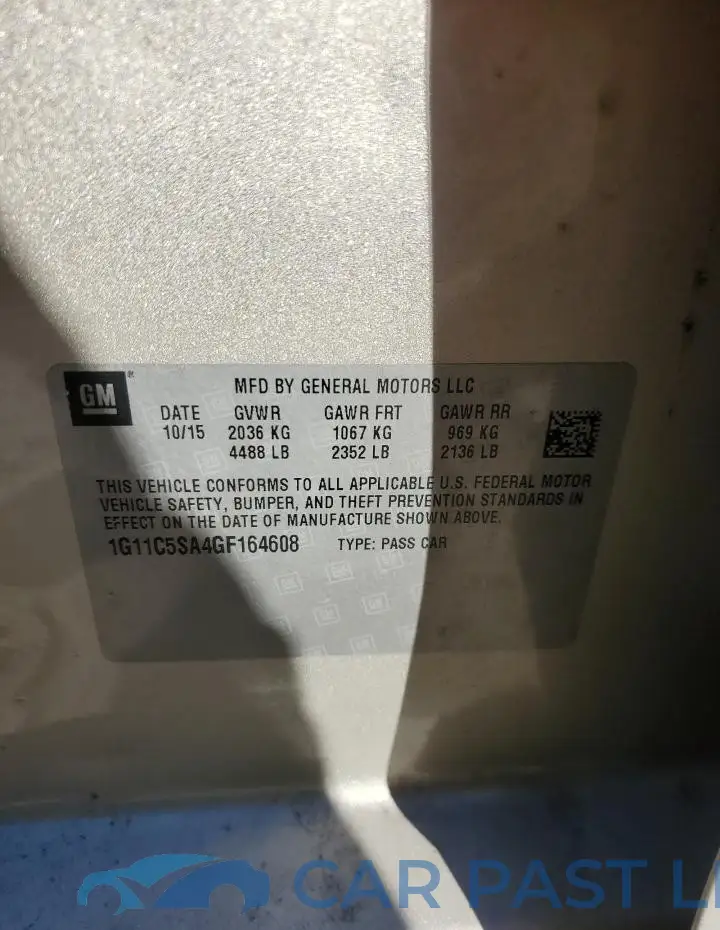 1G11C5SA4GF164608# 12