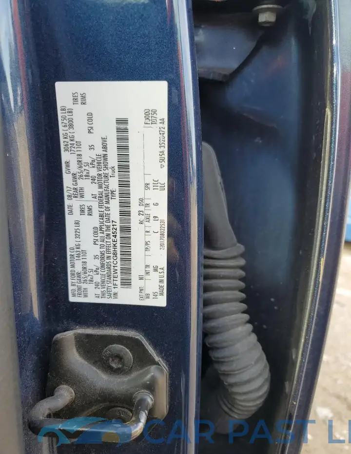 1FTEW1CG8HKE45217# 13