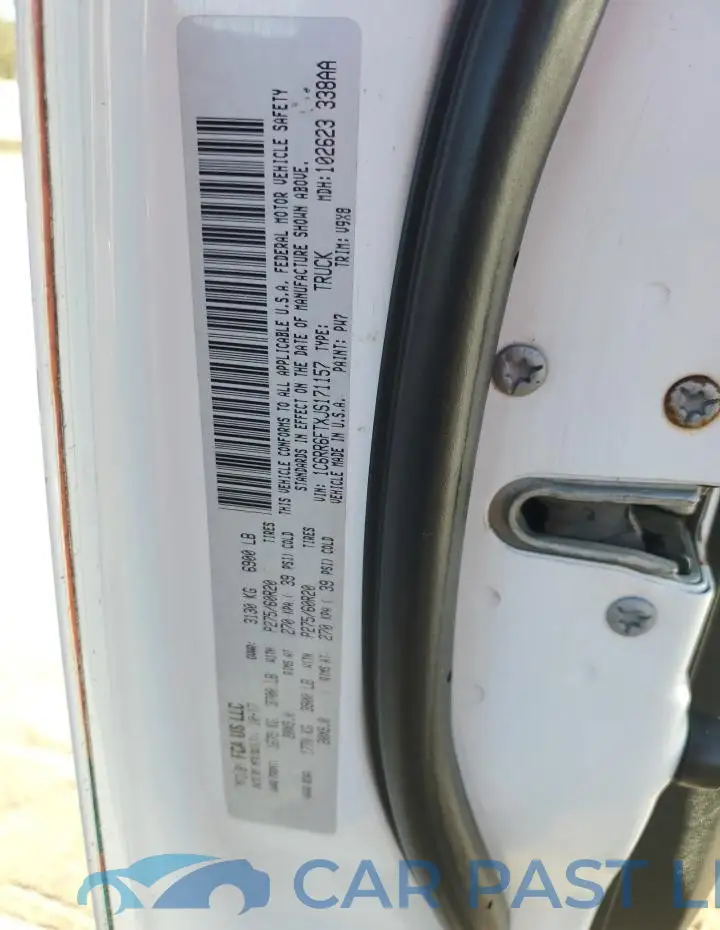 1C6RR6FTXJS171157# 12