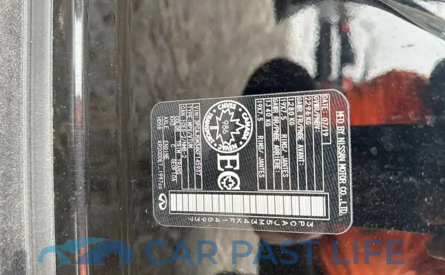 3PCAJ5M34KF145937# 10