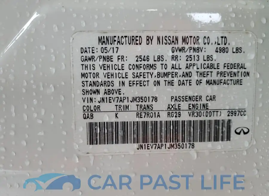 JN1EV7AP1JM350178# 12