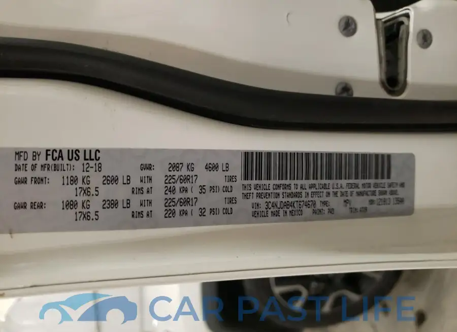 3C4NJDAB4KT674670# 13