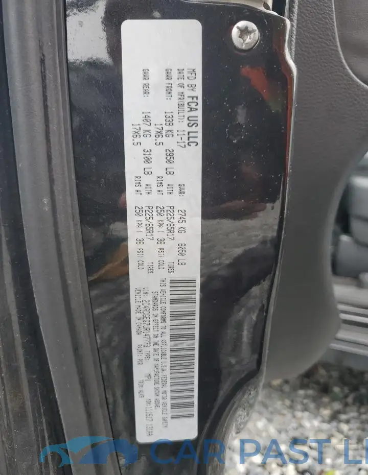 2C4RDGEG7JR147773# 13