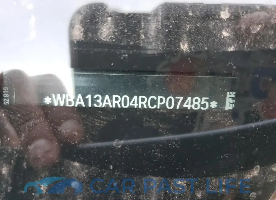 WBA13AR04RCP07485# 13