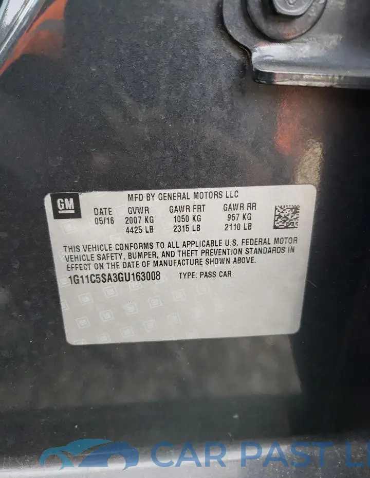 1G11C5SA3GU163008# 12