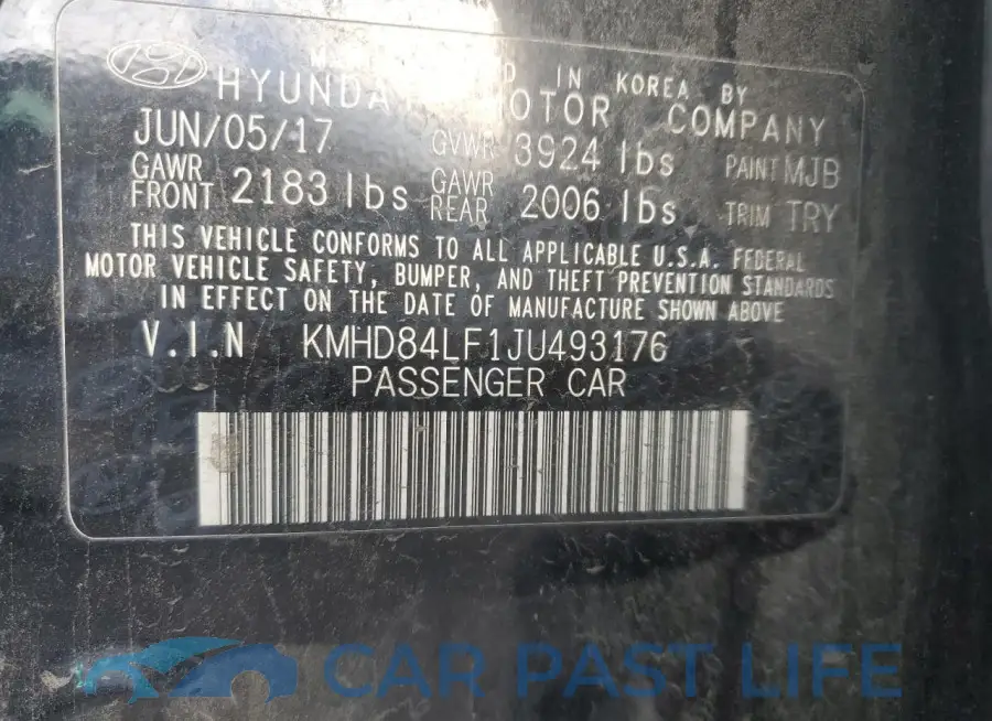 KMHD84LF1JU493176# 13