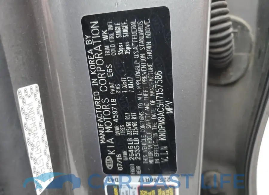 KNDPM3AC5H7157586# 13