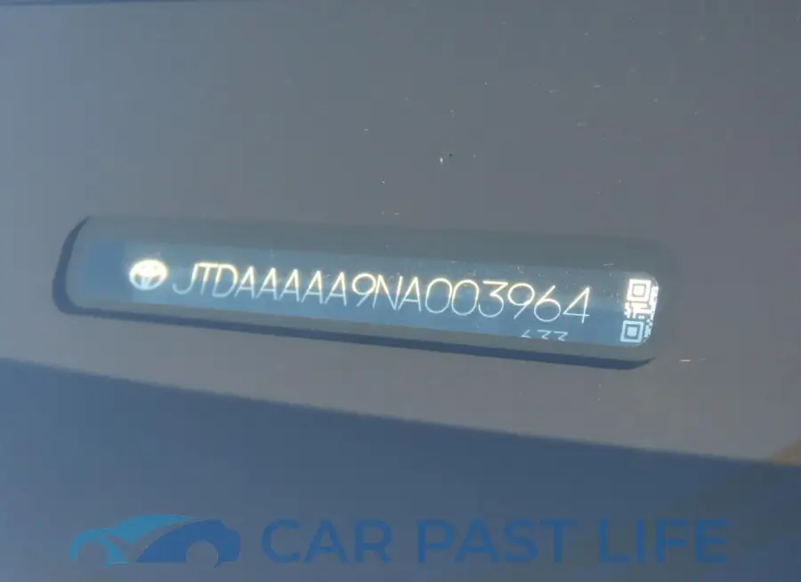 JTDAAAAA9NA003964# 10