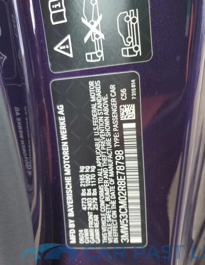 3MW53CM02R8E78798# 13