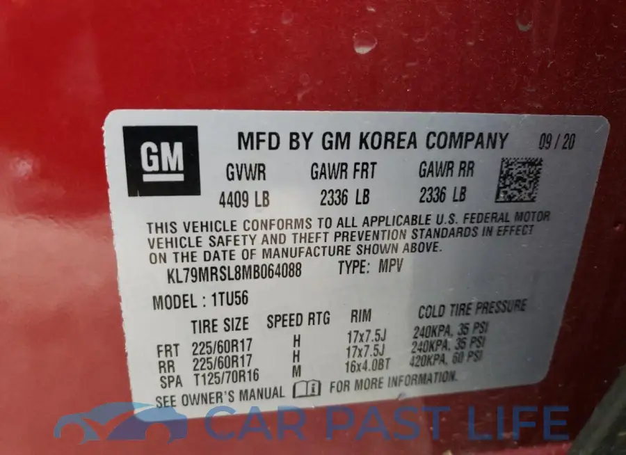 KL79MRSL8MB064088# 13