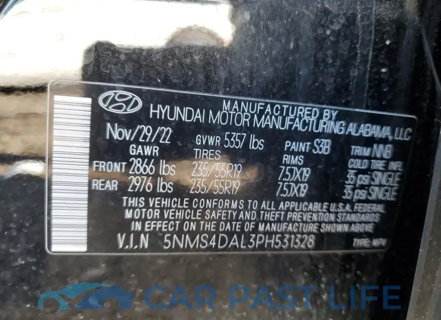 5NMS4DAL3PH531328# 13