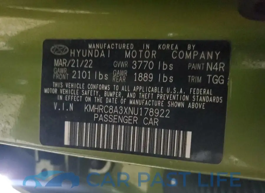 KMHRC8A3XNU178922# 13